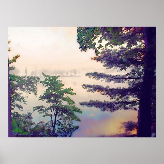 Misty Morning Poster (Vorne)