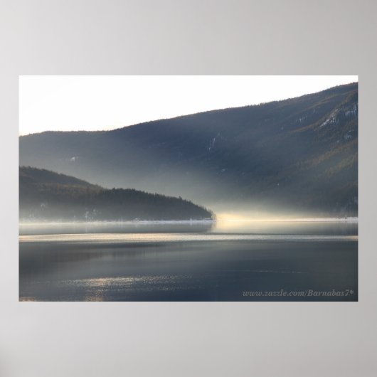 Misty Morning Poster (Vorne)