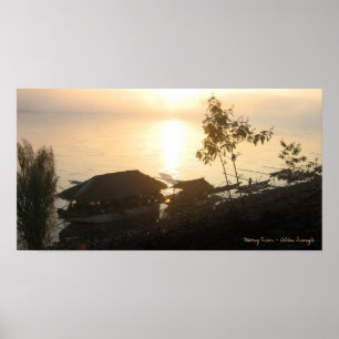 Misty Morning Poster