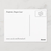 Misty Morning Postkarte (Rückseite)