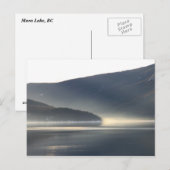Misty Morning Postkarte (Vorne/Hinten)