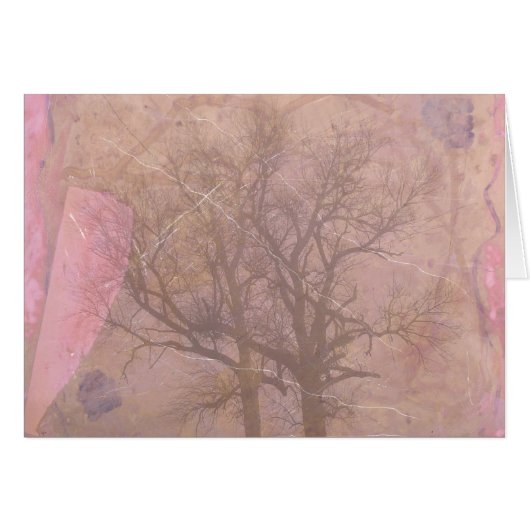 Misty Morning Trees Digitale Kunst (Vorderseite (Horizontal))