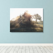 Misty Mornings Leinwanddruck (Insitu (Holzboden))