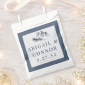 Misty Mountain Blue Gray Geschenktütchen (Ausgeschnitten)