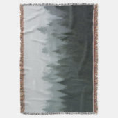 Misty Mountain Forest Autumn Fog Decke (Vorderseite Vertikal)