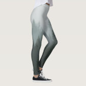 Misty Mountain Forest Autumn Fog Leggings (Rechts)