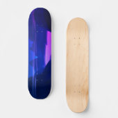 Misty Mountain Lila Skateboard (Vorderseite)