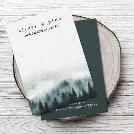 Misty Mountain Necklace Bracelet Display Card