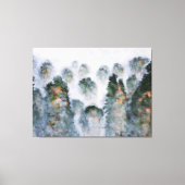 Misty Mountain Peaks Rocks Ruhe Ruhe Leinwanddruck (Vorderseite)