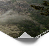 Misty Mountain Poster (Ecke)