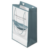 Misty Mountain Range Wedding Welcome Bags Kleine Geschenktüte (Vorderseite Schrägansicht)