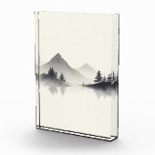 "Misty Mountain Reflections" Fotoblock (Rechts)