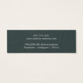 Misty Mountain Stud Earring Display Card (Rückseite)