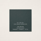 Misty Mountain Stud Earring Display Card (Rückseite)