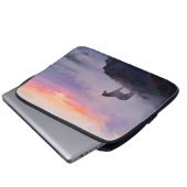 Misty Mountain Top Memories Laptopschutzhülle (Vorne Knopf)
