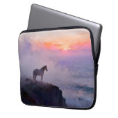Misty Mountain Top Memories Laptopschutzhülle (Vorderseite Links)