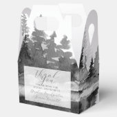 Misty Mountain Wedding Geschenkschachtel (Geöffnet)