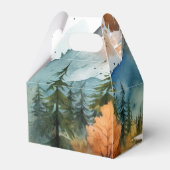 Misty Mountain Wedding Geschenkschachtel (Rückseite)