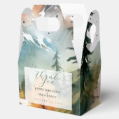 Misty Mountain Wedding Geschenkschachtel (Geöffnet)