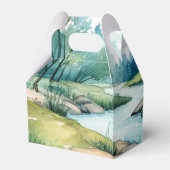 Misty Mountain Wedding Geschenkschachtel (Rückseite)
