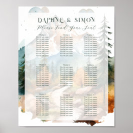 Misty Mountain Wedding Poster