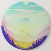 Misty Mountains Button (Vorderseite)