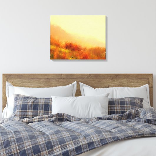 MISTY MOUNTAINS LEINWANDDRUCK (Insitu (Schlafzimmer))