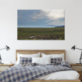 Misty Mountains Leinwanddruck (Insitu (Schlafzimmer))