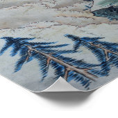 Misty Mountains Poster (Ecke)
