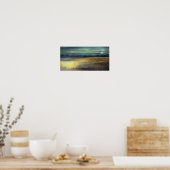 Misty Mountainscape Poster (Küche)