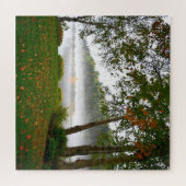 Misty Ocean Lake Puzzle (Horizontal)