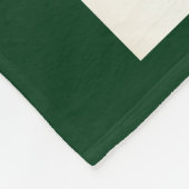 Misty Pine Forest Trees Custom Keepake Fleecedecke (Ecke)