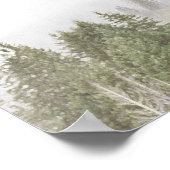 Misty Pines Poster (Ecke)