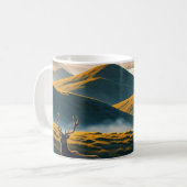 Misty Point Reyes National Seashore Elch Kaffeetasse (Vorderseite Links)
