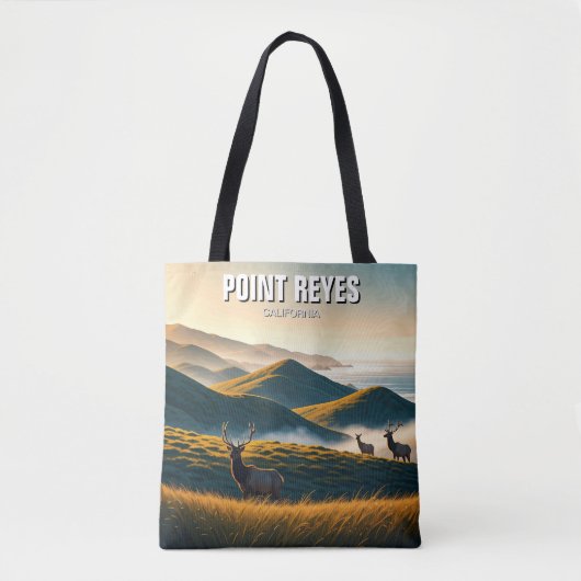 Misty Point Reyes National Seashore Elch Tasche (Vorderseite)