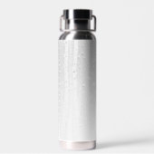 Misty Raindrop Design Trinkflasche (Rückseite)