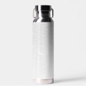 Misty Raindrop Design Trinkflasche (Vorne)