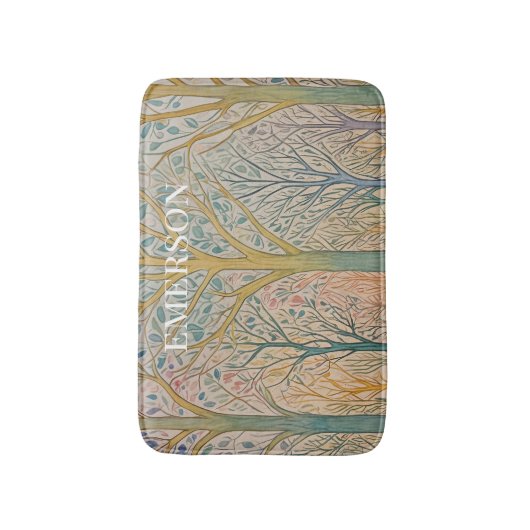 Misty Reverie Badematte (Vorderseite Vertikal)