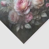 Misty Rose Dawn Decoupage Seidenpapier (Ausschnitt)