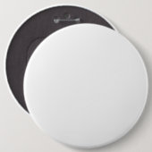 Misty Rose Durable Monochrome Button (Vorne & Hinten)