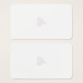 Misty Rose, flush Mahogany, dekoratives Design (Vorne & Hinten)