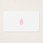 Misty Rose, flush Mahogany, dekoratives Design (Vorderseite)