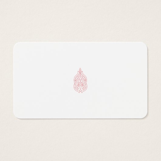 Misty Rose, flush Mahogany, dekoratives Design (Vorderseite)