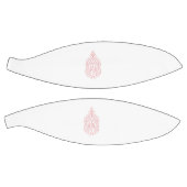 Misty Rose, flush Mahogany, dekoratives Design Basketball (Panele)