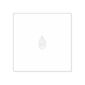 Misty Rose, flush Mahogany, dekoratives Design Gummistempel (Prägung)