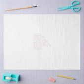 Misty Rose, flush Mahogany, dekoratives Design Seidenpapier (Basteln)