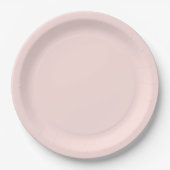 Misty Rose Hex Code FFE4E1 Party Plate Pappteller (Vorderseite)