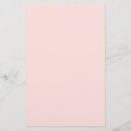 Misty Rose Solid Color Briefpapier