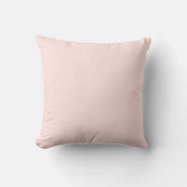 Misty Rose Solid Color Kissen