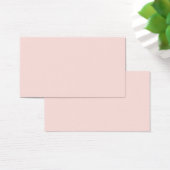 Misty Rose Visitenkarte (Schreibtisch)